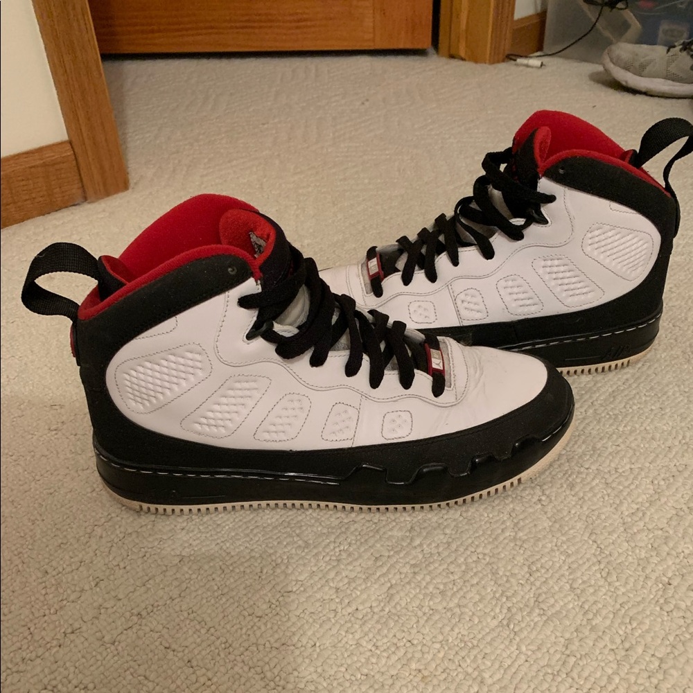 Air Jordan 9’s x Air Force ones combo